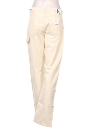 Dámské džíny  Calvin Klein Jeans, Velikost M, Barva Krémová, Cena  929,00 Kč