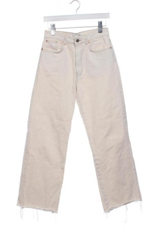 Dámské džíny  Stradivarius, Velikost XS, Barva Krémová, Cena  238,00 Kč