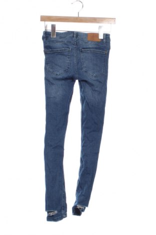 Dámské džíny  Zara, Velikost XXS, Barva Modrá, Cena  89,00 Kč