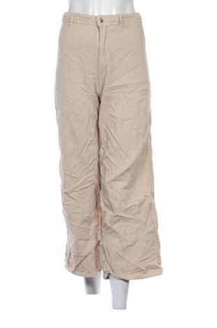Damen Cordhose Bershka, Größe S, Farbe Beige, Preis € 4,99