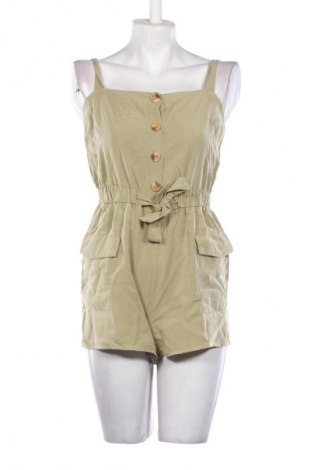 Kurzer Damenoverall Bershka, Größe M, Farbe Grün, Preis 6,67 €