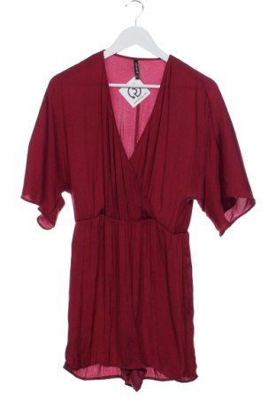 Női rövid overál Stradivarius, Méret M, Szín Piros, Ár 7 800 Ft