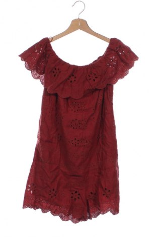 Dámská krátka kombinéza  Zara, Veľkosť XS, Farba Červená, Cena  16,95 €