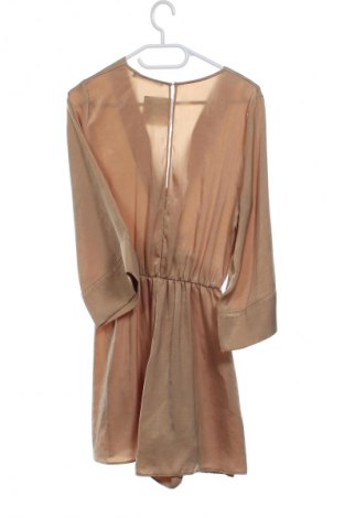 Damski krótki kombinezon Zara, Rozmiar XS, Kolor Brązowy, Cena 58,99 zł