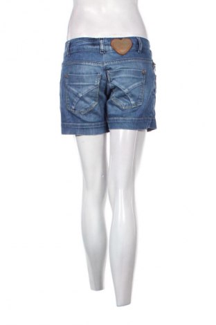 Damskie szorty Bershka, Rozmiar M, Kolor Niebieski, Cena 25,99 zł