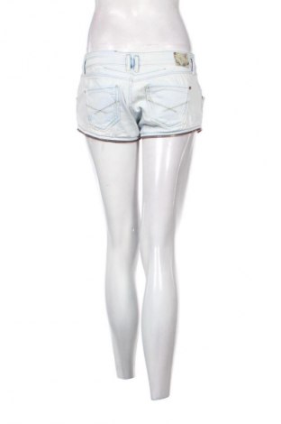 Damskie szorty Bershka, Rozmiar S, Kolor Niebieski, Cena 24,99 zł