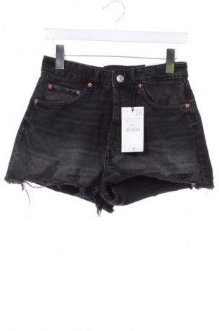 Pantaloni scurți de femei Zara, Mărime M, Culoare Negru, Preț 130,99 Lei, #133988909
