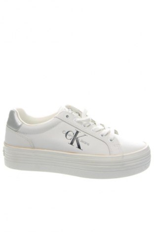 Γυναικεία παπούτσια Calvin Klein Jeans, Μέγεθος 39, Χρώμα Λευκό, Τιμή 104,99 €