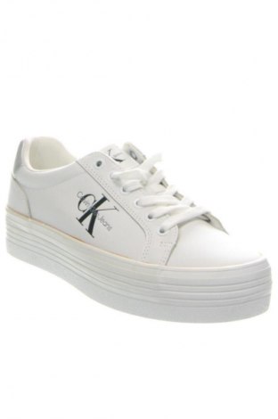 Γυναικεία παπούτσια Calvin Klein Jeans, Μέγεθος 39, Χρώμα Λευκό, Τιμή 104,99 €