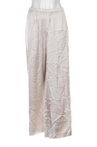 Pantaloni de femei Calvin Klein Jeans, Mărime S, Culoare Ecru, Preț 183,99 Lei