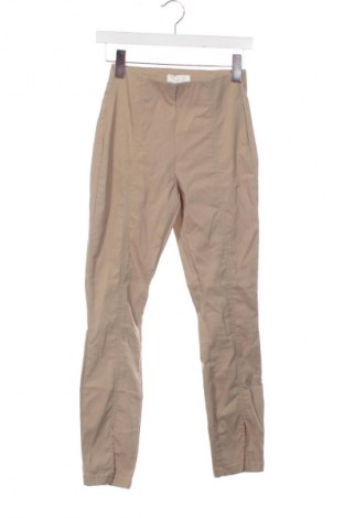 Dámské kalhoty  H&M, Velikost XS, Barva Béžová, Cena  79,00 Kč