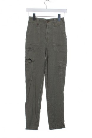 Γυναικείο παντελόνι H&M L.O.G.G., Μέγεθος XS, Χρώμα Πράσινο, Τιμή 2,99 €