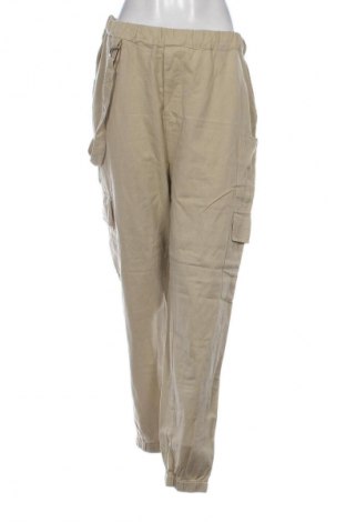 Damskie spodnie Missguided, Rozmiar M, Kolor Beżowy, Cena 22,47 zł