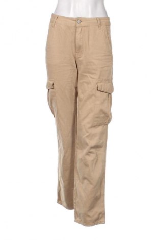 Damskie spodnie Pull&Bear, Rozmiar S, Kolor Beżowy, Cena 24,99 zł