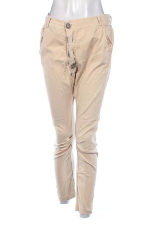 Dámské kalhoty  Risskio, Velikost L, Barva Béžová, Cena  149,00 Kč
