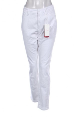 Дамски панталон S.Oliver, Размер XL, Цвят Бял, Цена 23,51 €