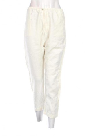 Pantaloni de femei Zara, Mărime M, Culoare Ecru, Preț 92,99 Lei