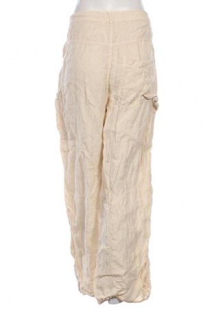 Damenhose Zara, Größe L, Farbe Beige, Preis 11,99 €