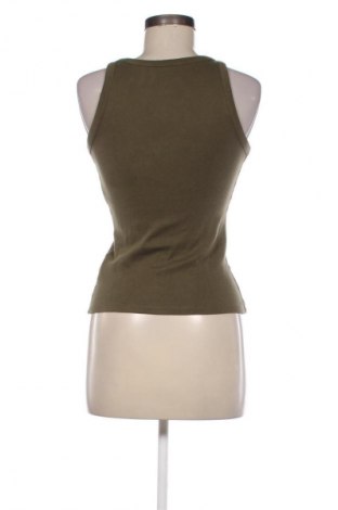 Damska koszulka na ramiączkach Sinsay, Rozmiar XS, Kolor Zielony, Cena 26,79 zł