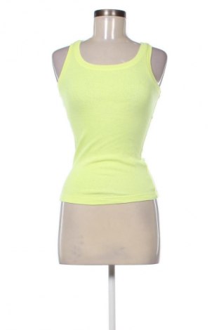 Damska koszulka na ramiączkach Sinsay, Rozmiar XS, Kolor Zielony, Cena 19,99 zł