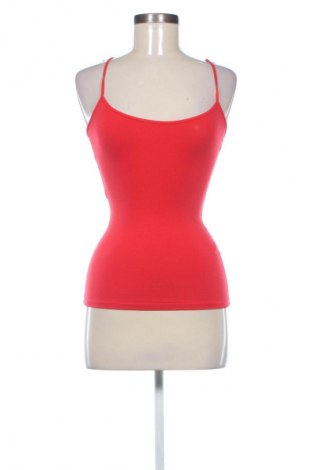 Damska koszulka na ramiączkach Terranova, Rozmiar XS, Kolor Czerwony, Cena 27,99 zł