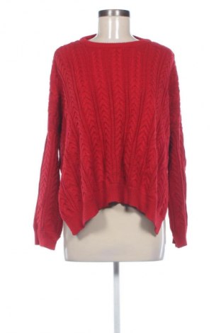 Дамски пуловер Bershka, Размер M, Цвят Червен, Цена 9,71 €