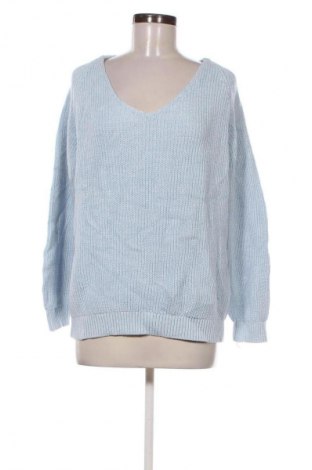 Dámský svetr C&A, Velikost L, Barva Modrá, Cena  199,00 Kč