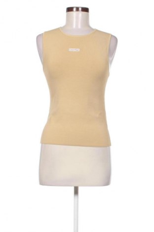 Pulover de femei Calvin Klein Jeans, Mărime M, Culoare Bej, Preț 134,99 Lei