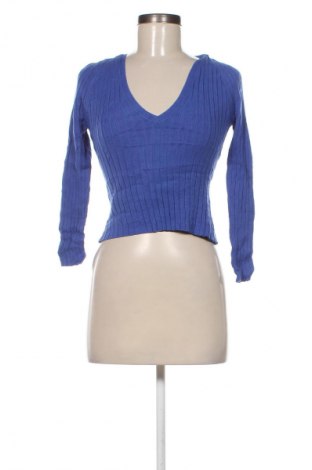 Дамски пуловер Zara, Размер M, Цвят Син, Цена 11,24 €