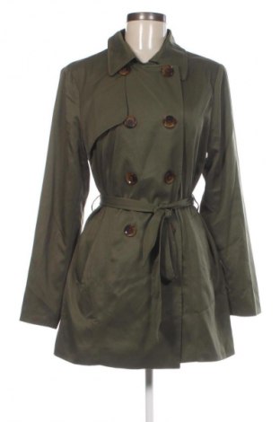 Damen Trenchcoat ONLY, Größe M, Farbe Grün, Preis 28,99 €