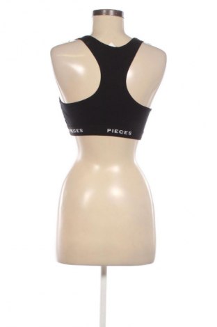 Damen Sporttop Pieces, Größe M, Farbe Schwarz, Preis € 8,99