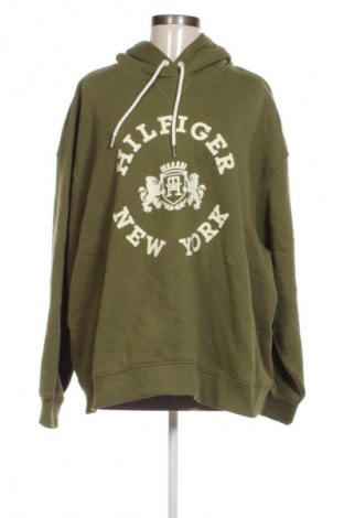 Hanorac de femei Tommy Hilfiger, Mărime 3XL, Culoare Verde, Preț 233,99 Lei