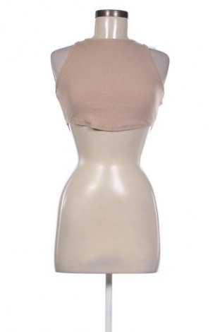 Damski top Sinsay, Rozmiar S, Kolor Beżowy, Cena 23,99 zł