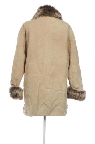 Dámská kožená bunda  Unbranded, Velikost L, Barva Béžová, Cena  3 149,00 Kč