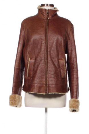 Дамско кожено яке Banana Republic, Размер L, Цвят Кафяв, Цена 89,47 €
