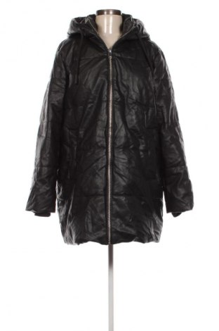 Γυναικείο δερμάτινο μπουφάν Zara, Μέγεθος L, Χρώμα Μαύρο, Τιμή 28,99 €