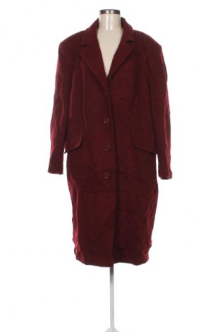 Γυναικείο παλτό Unbranded, Μέγεθος XXL, Χρώμα Κόκκινο, Τιμή 46,99 €