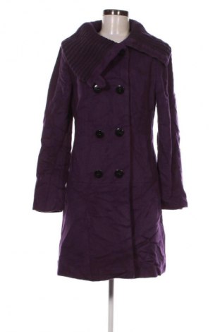 Damski płaszcz Mango, Rozmiar L, Kolor Fioletowy, Cena 206,99 zł