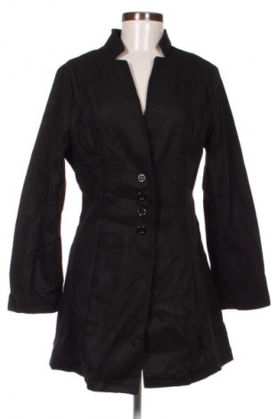 Dámský kabát  SHEIN, Velikost L, Barva Černá, Cena  529,00 Kč