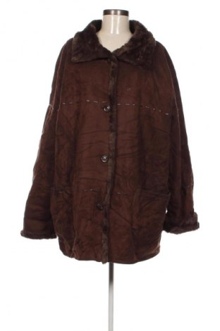 Dámský kabát  Unbranded, Velikost 4XL, Barva Hnědá, Cena  979,00 Kč