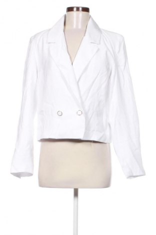 Γυναικείο σακάκι Sinsay, Μέγεθος L, Χρώμα Λευκό, Τιμή 47,99 €