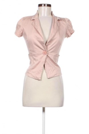 Damen Blazer Zebra, Größe S, Farbe Aschrosa, Preis € 3,99