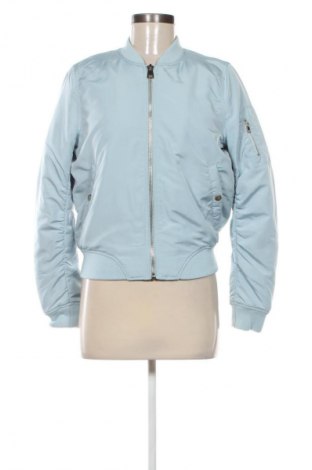 Γυναικείο μπουφάν Stradivarius, Μέγεθος M, Χρώμα Μπλέ, Τιμή 19,99 €