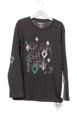 Kinder Shirt Quiksilver, Größe 10-11y/ 146-152 cm, Farbe Grau, Preis 8,18 €