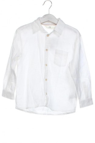 Kinderhemd H&M, Größe 3-4y/ 104-110 cm, Farbe Weiß, Preis 10,69 €