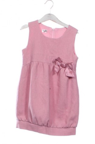 Kinderkleid Contrast, Größe 4-5y/ 110-116 cm, Farbe Rosa, Preis 10,80 €