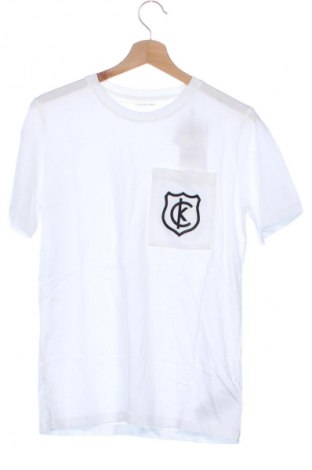 Tricou pentru copii Calvin Klein Jeans, Mărime 14-15y/ 168-170 cm, Culoare Alb, Preț 151,99 Lei