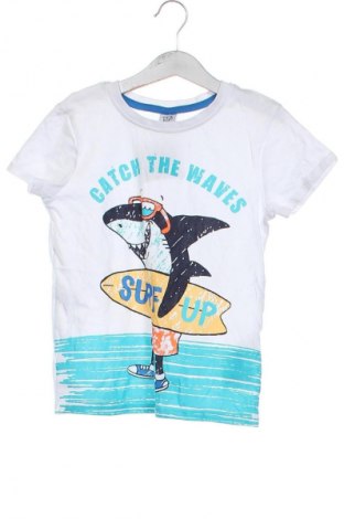 Kinder T-Shirt Kiki & Koko, Größe 6-7y/ 122-128 cm, Farbe Weiß, Preis 5,12 €