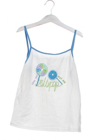 Μπλουζάκι αμάνικο παιδικό Unbranded, Μέγεθος 11-12y/ 152-158 εκ., Χρώμα Λευκό, Τιμή 2,99 €