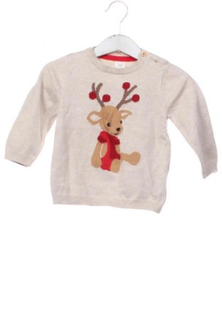 Kinderpullover H&M, Größe 6-9m/ 68-74 cm, Farbe Beige, Preis 10,00 €